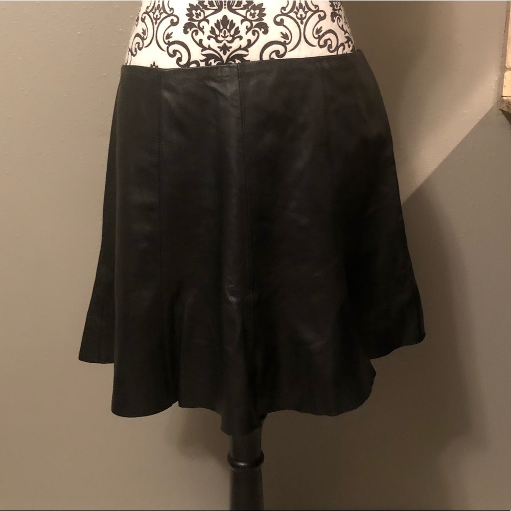 12 VS Leather Skirt